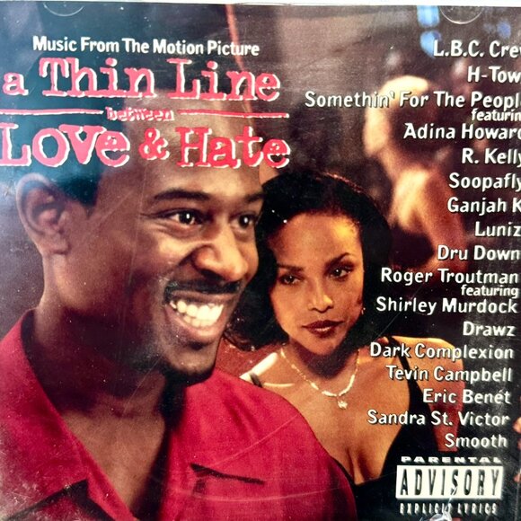 a THIN LINE between LOVE & HATE CD Motion Picture Soundtrack H-Town and R. Kelly - Picture 1 of 6
